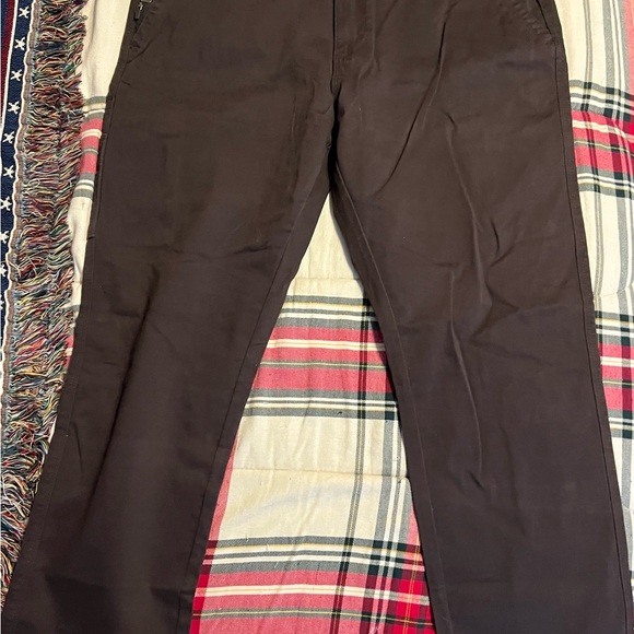 Weatherproof Brown Chinos with Wide Waistband - Picture 5 of 5